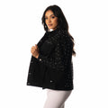 Las Vegas Raiders Womens Denim Rhinestone- Denim view 1