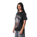 Los Angeles Chargers Crystal Studded Graphic Tee - Black view 2
