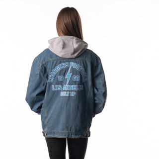 Los Angeles Chargers Unisex Denim Jacket-Denim Jacket-thewildcollective