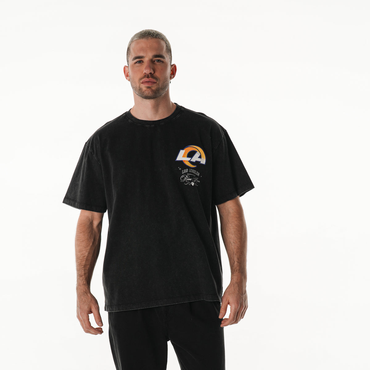 Los Angeles Rams Unisex Streetwear Tee - Black