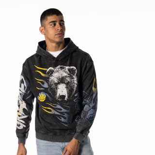 Memphis Grizzlies Hoodie Fleece - Black-Hoodie-thewildcollective