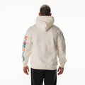 Miami Dolphins Unisex Graphic Sleeve Hoodie - Vintage White view 4
