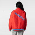 NY Rangers Nylon Bomber - Red view 2