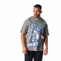 NY Rangers Streetwear Flames Tee - Grey view 2
