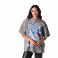 NY Rangers Streetwear Flames Tee - Grey view 3