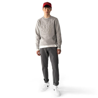 Ohio State Buckeyes Unisex Embossed Crewneck Sweatshirt-Crew Sweatshirt-thewildcollective