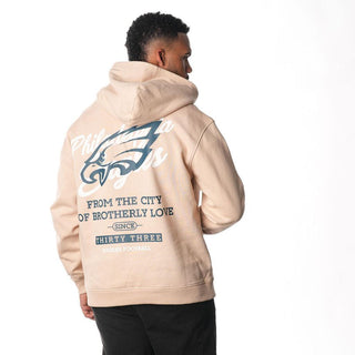 Philadelphia Eagles Unisex Great State Hoodie - Cream-Hoodie-thewildcollective
