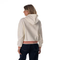 Philadelphia Flyers Women's Cropped Hoodie - Vintage White view 2