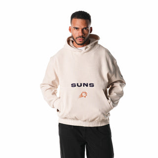 Phoenix Suns Cream Unisex Corduroy Hoodie-Hoodie-thewildcollective