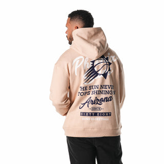 Phoenix Suns Unisex Hoodie Fleece - Cream-Zip Fleece-thewildcollective
