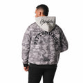 Pittsburgh Steelers Camo Hooded Bomber - Grey view 2