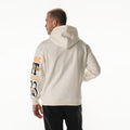 Pittsburgh Steelers Unisex Graphic Sleeve Hoodie - Vintage White view 2