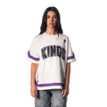 Sacramento Kings Women's Drop Shoulder SS Tee - White view 1