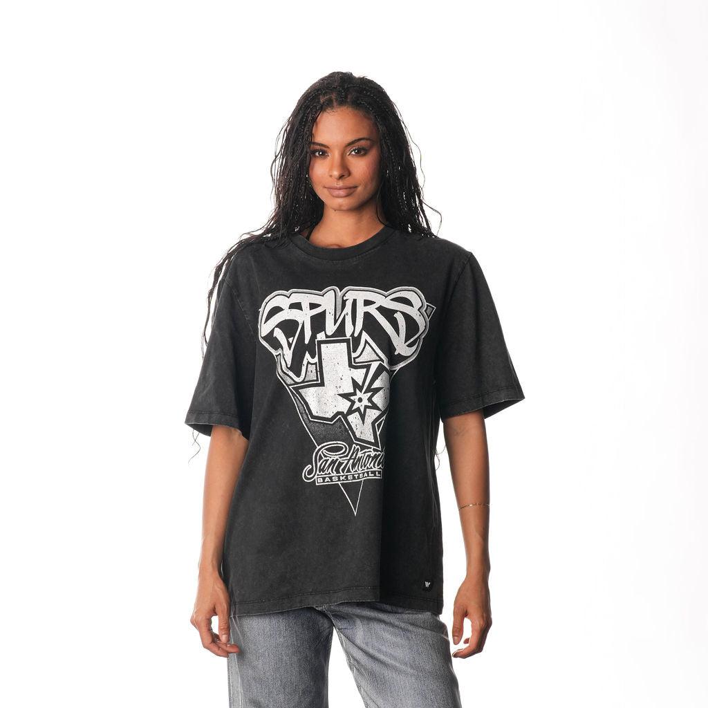 San Antonio Spurs State Band Tee - Black