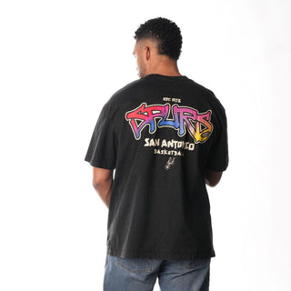 San Antonio Spurs Unisex Streetwear F&B Tee - Black-T-SHIRT-thewildcollective