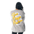 San Diego Padres Puff Print Crew Fleece - Off-White view 6