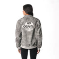 San Francisco 49ers Unisex Faux Leather Jacket - Grey view 2
