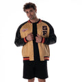 San Francisco 49ers Unisex Satin Raglan Bomber - Gold view 1