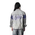 Tampa Bay Lightning Denim Jacket w/ Sequin Sleeves - Blue view 2