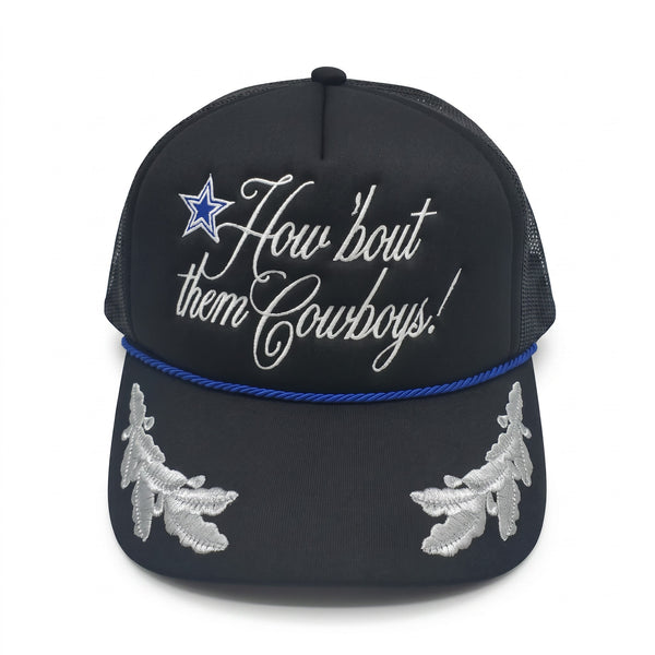 Dallas Cowboys Trucker Hat - Black