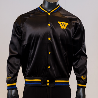 Warriors Statement Bomber Jacket-thewildcollective