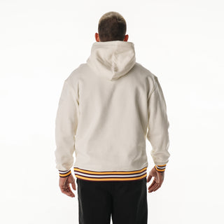 Washington Commanders Unisex Hoodie Fleece W/ Contrast Rib - Vintage White-Hoodie-thewildcollective